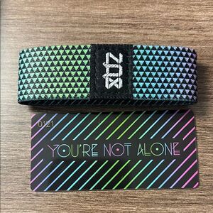 ZOX "You Are Not Alone" #121 | Limited Edition Wristband NWT